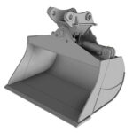 Baldes con nivelación hidráulica (Tiltrotator)